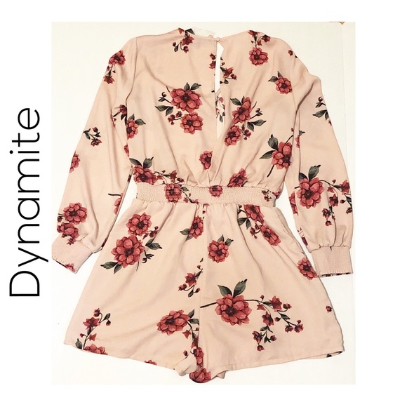 Dynamite Pants - Dynamite Smocking Short Romper, PS, NWT